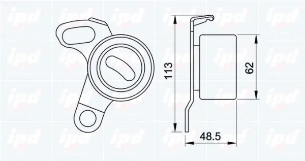 Tensioner Pulley, timing belt