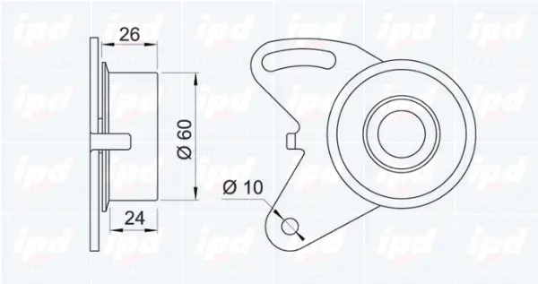 Tensioner Pulley, timing belt