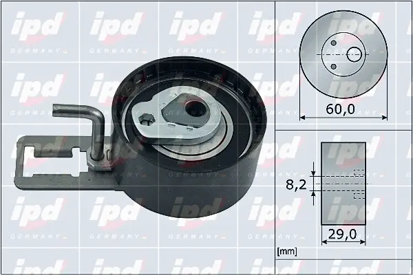 Tensioner Pulley, timing belt (15-4145)