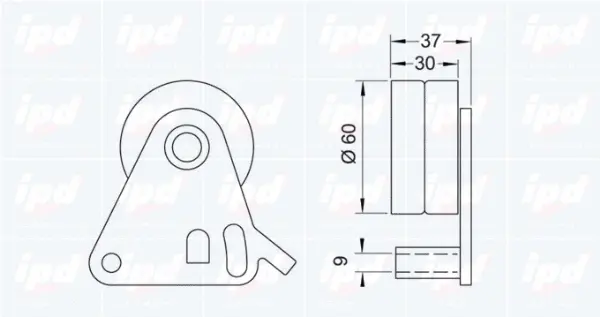 Tensioner Pulley, timing belt