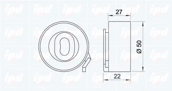 Tensioner Pulley, timing belt