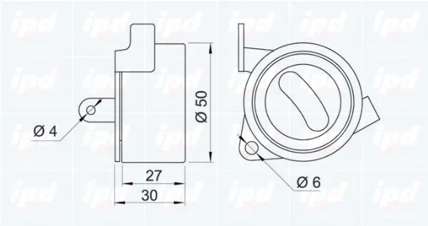 Tensioner Pulley, timing belt