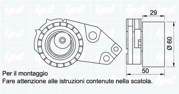 Tensioner Pulley, timing belt