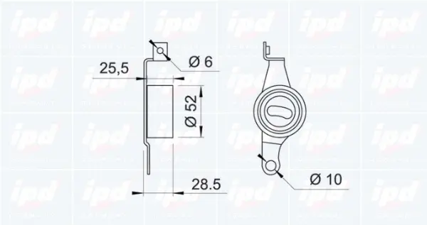 Tensioner Pulley, timing belt