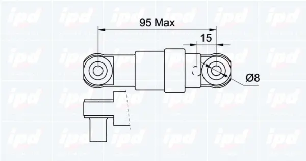 Vibration Damper, V-ribbed belt