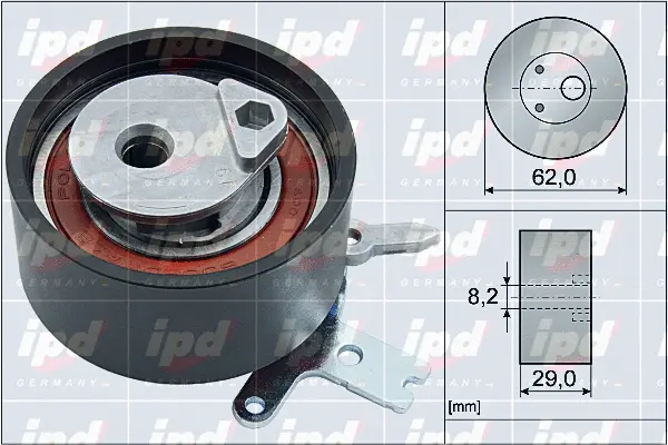 Tensioner Pulley, timing belt (15-4082)