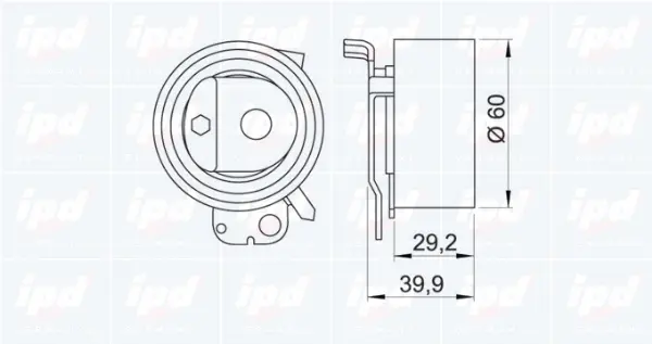 Tensioner Pulley, timing belt