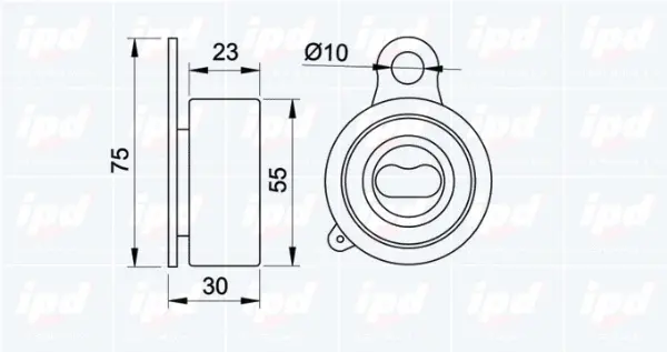 Tensioner Pulley, timing belt