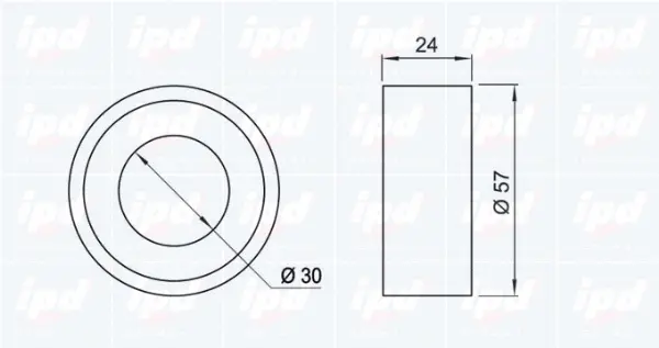 Tensioner Pulley, timing belt