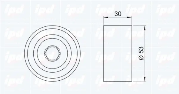 Tensioner Pulley, timing belt