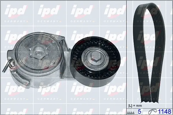 V-Ribbed Belt Set (20-1808)