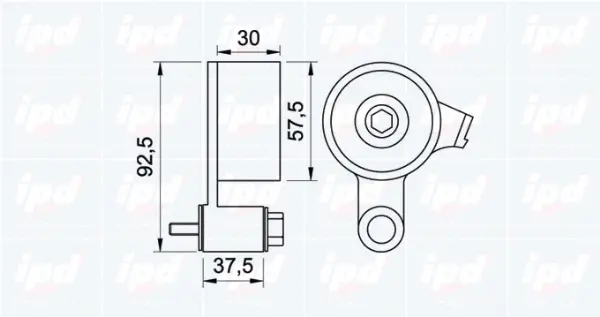 Tensioner Pulley, timing belt
