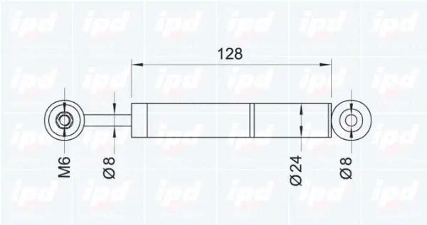 Vibration Damper, V-ribbed belt
