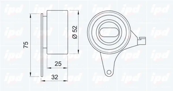 Tensioner Pulley, timing belt