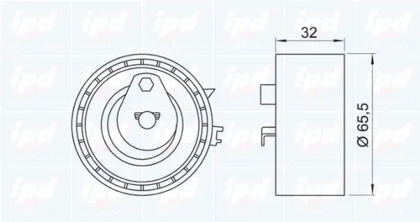 Tensioner Pulley, timing belt
