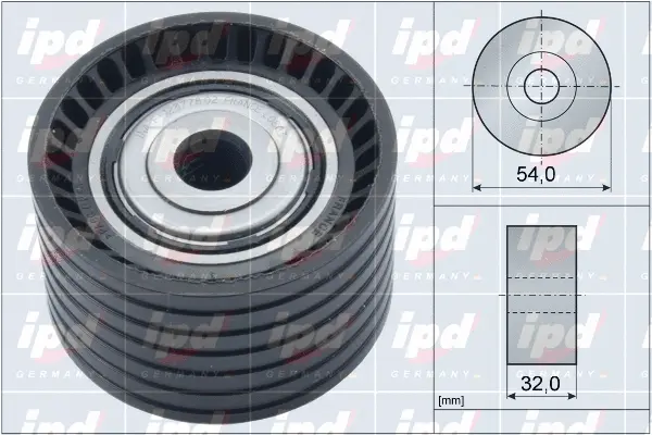 Deflection/Guide Pulley, timing belt (15-4111)
