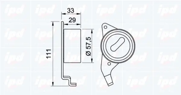Tensioner Pulley, timing belt