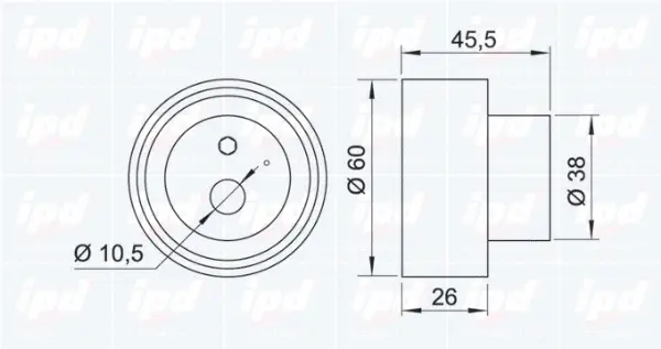 Tensioner Pulley, timing belt