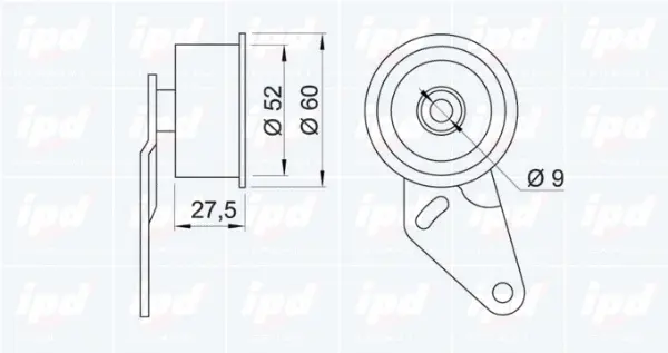 Tensioner Pulley, timing belt