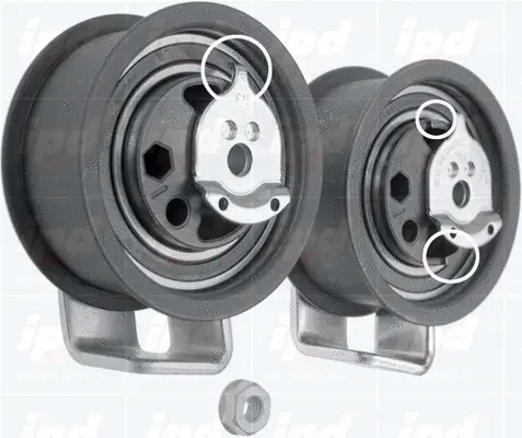 Tensioner Pulley, timing belt (14-0259)