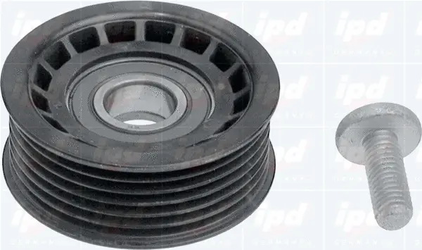 Deflection/Guide Pulley, V-ribbed belt