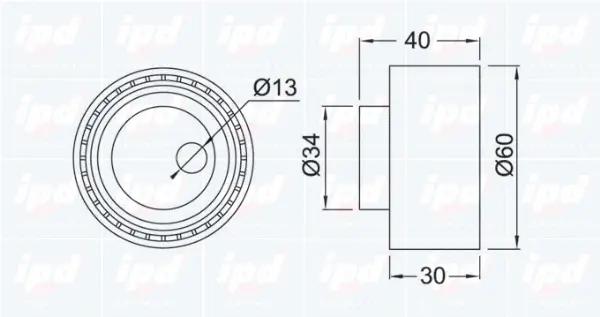 Tensioner Pulley, timing belt