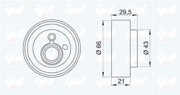 Tensioner Pulley, timing belt