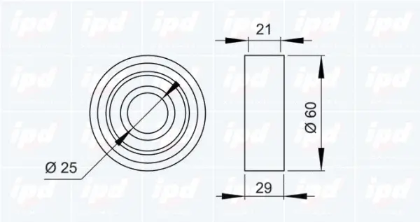 Tensioner Pulley, timing belt