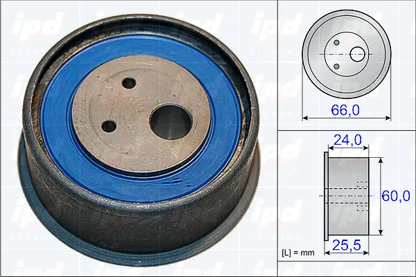 Tensioner Pulley, timing belt (15-3821)