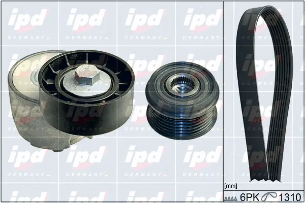 V-Ribbed Belt Set (20-1904)