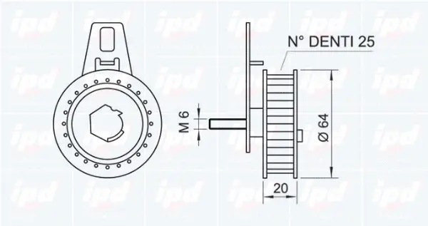 Tensioner Pulley, timing belt