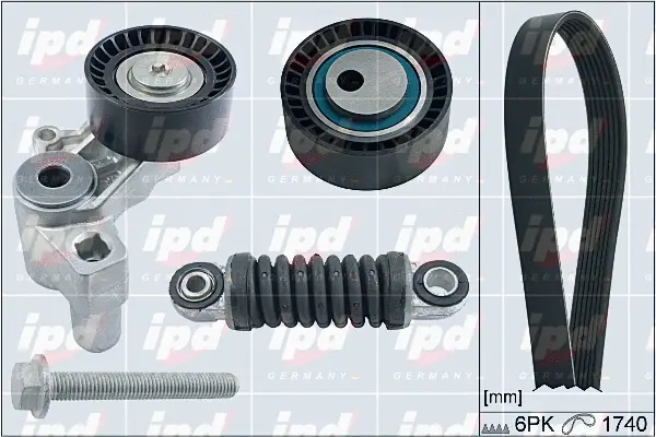 V-Ribbed Belt Set (20-1896)