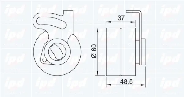 Tensioner Pulley, timing belt