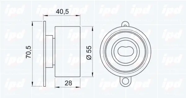 Tensioner Pulley, timing belt