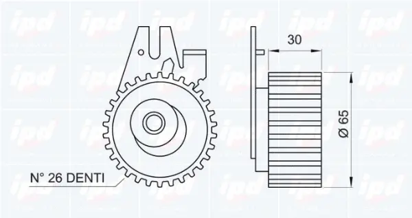 Tensioner Pulley, timing belt