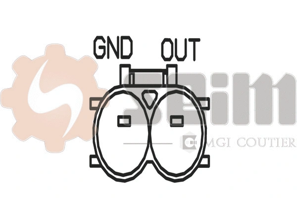 Sensor, crankshaft pulse