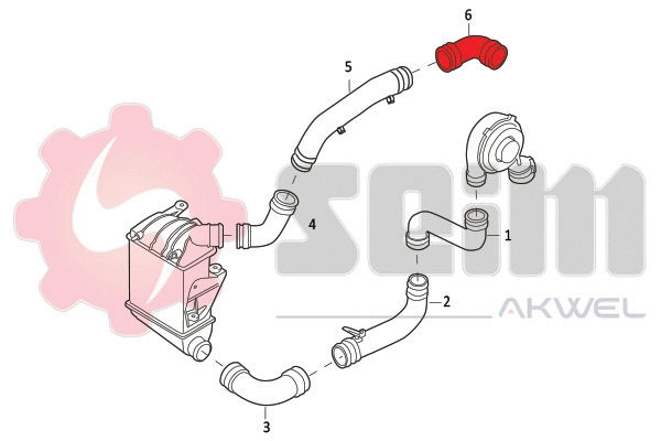 Charge Air Hose