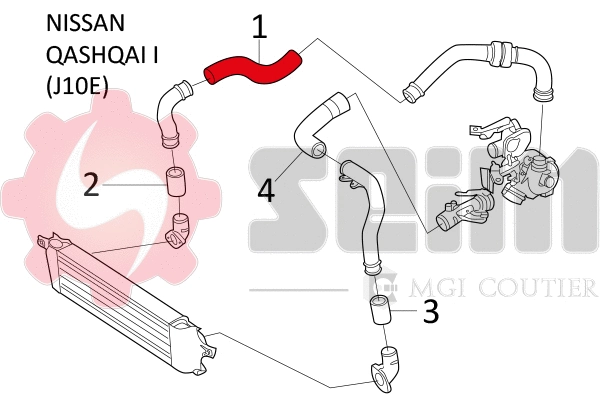 Charge Air Hose