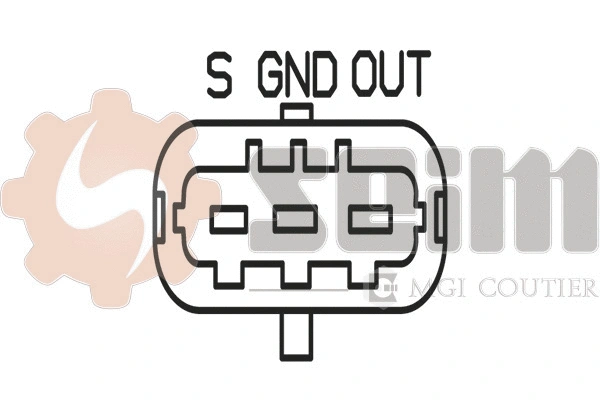 Sensor, crankshaft pulse