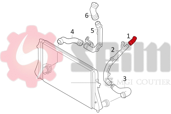 Charge Air Hose