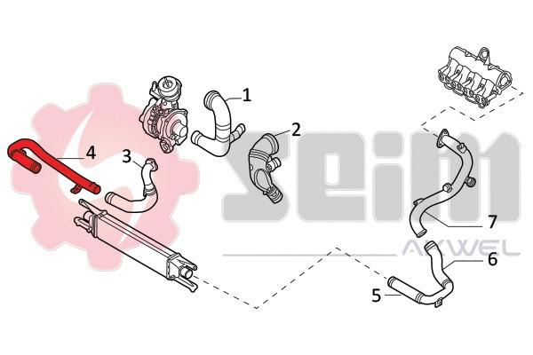 Charge Air Hose (982090)