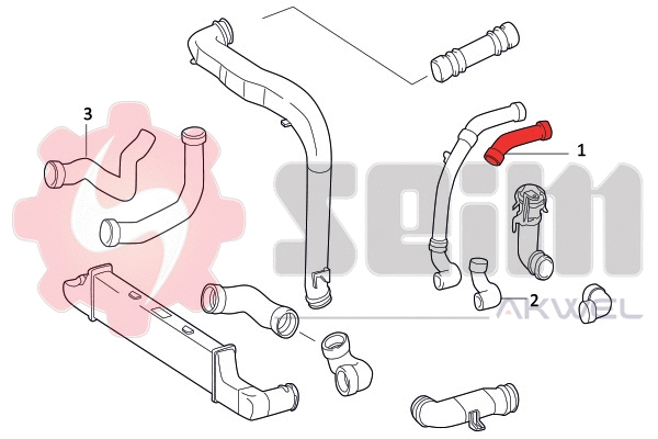 Charge Air Hose (981862)