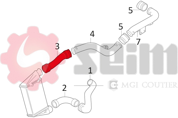 Charge Air Hose