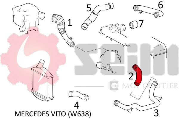 Charge Air Hose