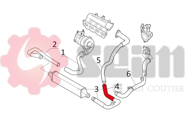 Charge Air Hose