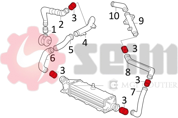 Charge Air Hose (981059)