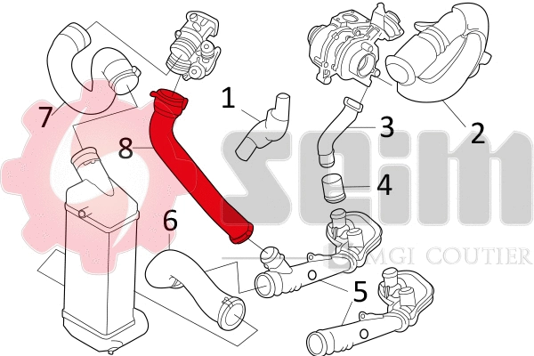 Charge Air Hose
