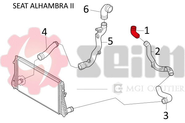 Charge Air Hose