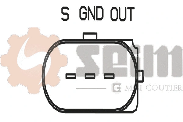Sensor, crankshaft pulse