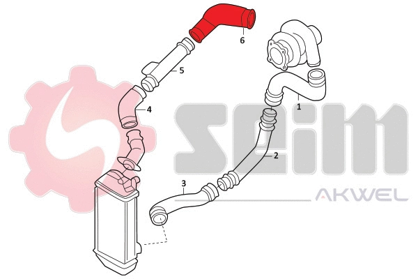 Charge Air Hose